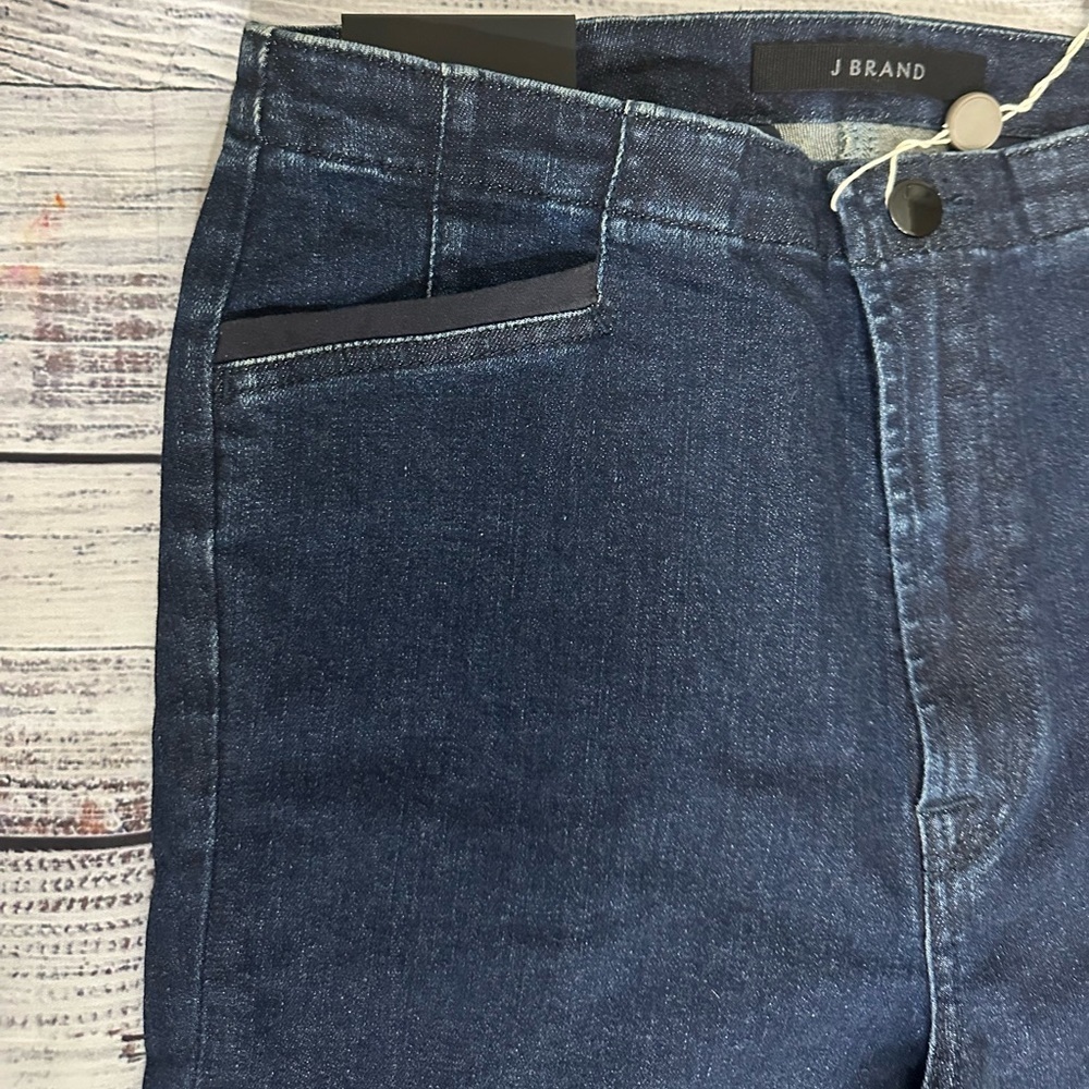 J Brand DARK WASH CIVILITY FLARED‎ JEANS Sz. 29 - Picture 9 of 16